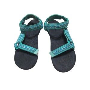 Teva Hurricane 3 Universal Adjustable Sandals Open Toe Blue Tribal Men's 7